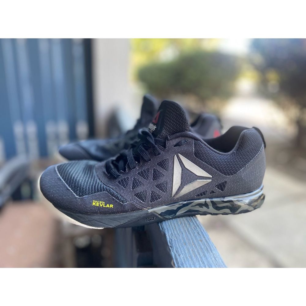 Reebok Men’s Crossfit Kevlar Black Sneakers - Nano 6.0